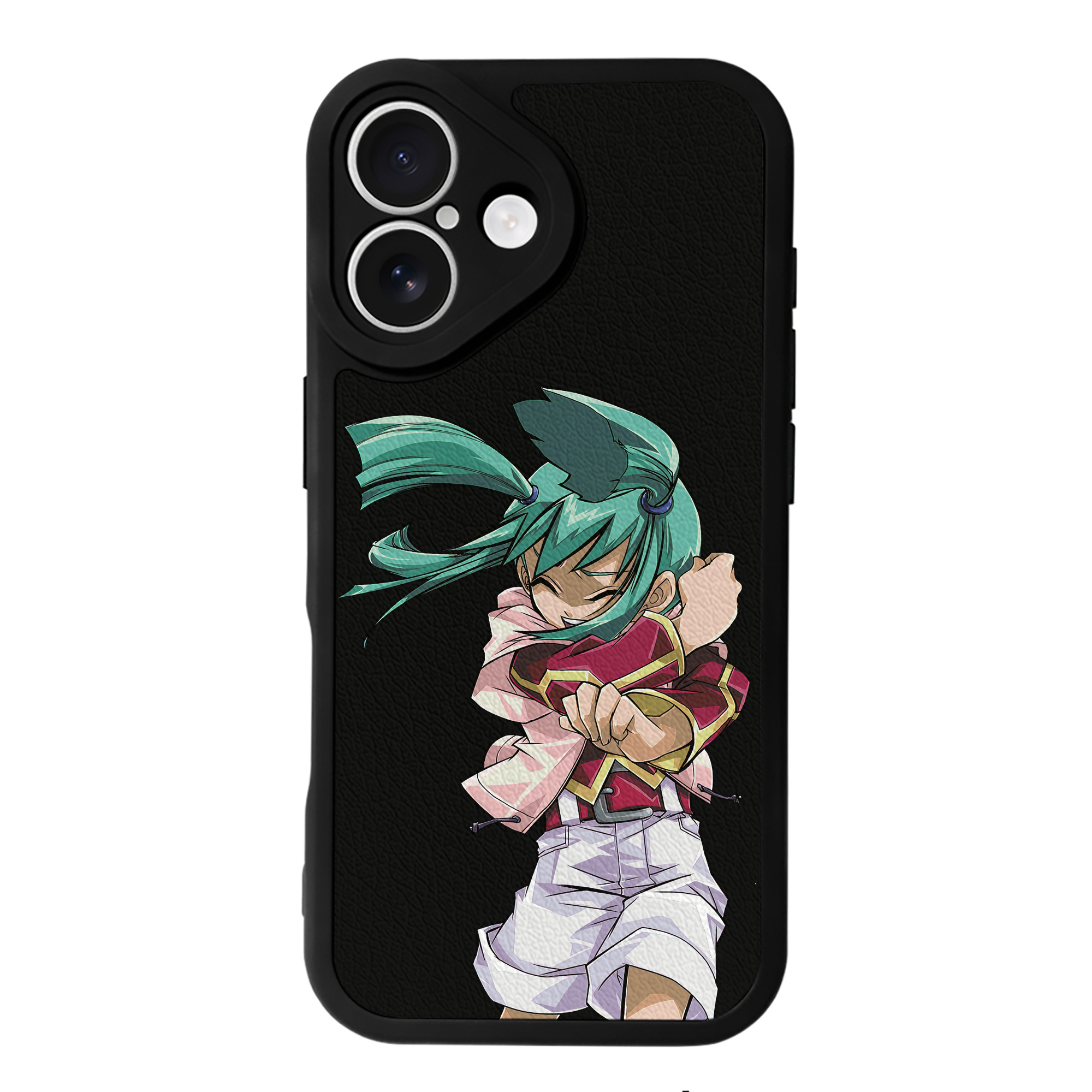遊☆戯☆王 Yu-Gi-Oh! 【iPhone 16シリーズ対応】シリコンスマホケース（レザー調） 材質：シリコン